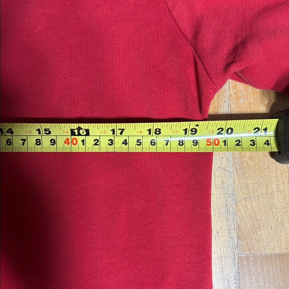 Zara Man Red 'Revive' Short Sleeve Tee - Picture 10 of 10